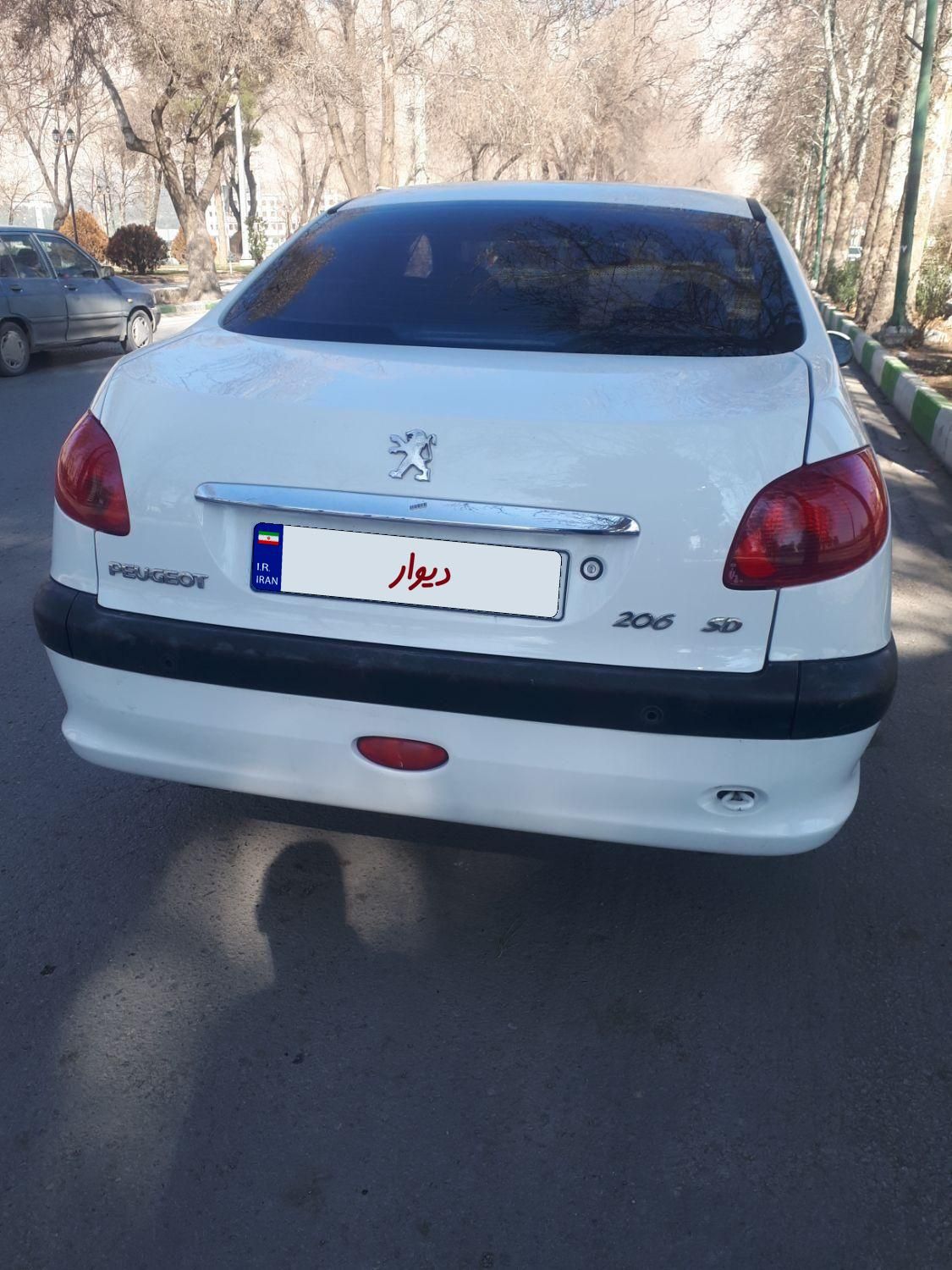 پژو 206 SD v8 - 1395