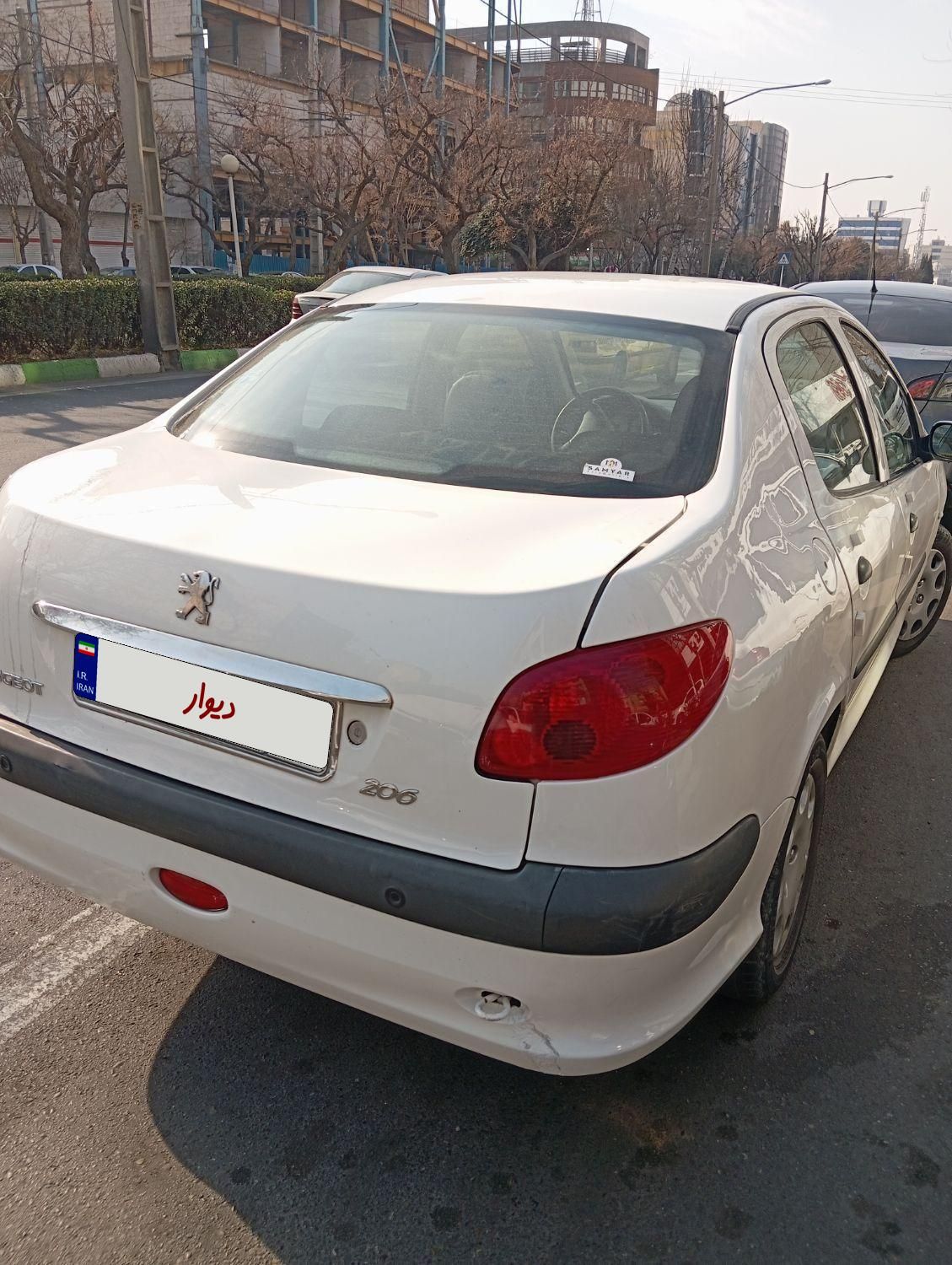 پژو 206 SD v8 - 1395