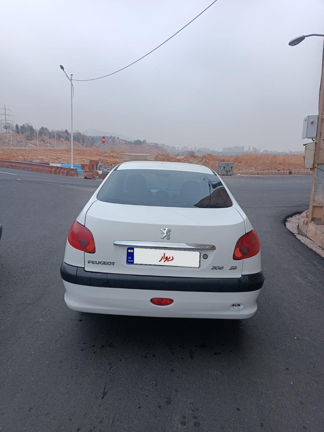 پژو 206 SD v8 - 1395