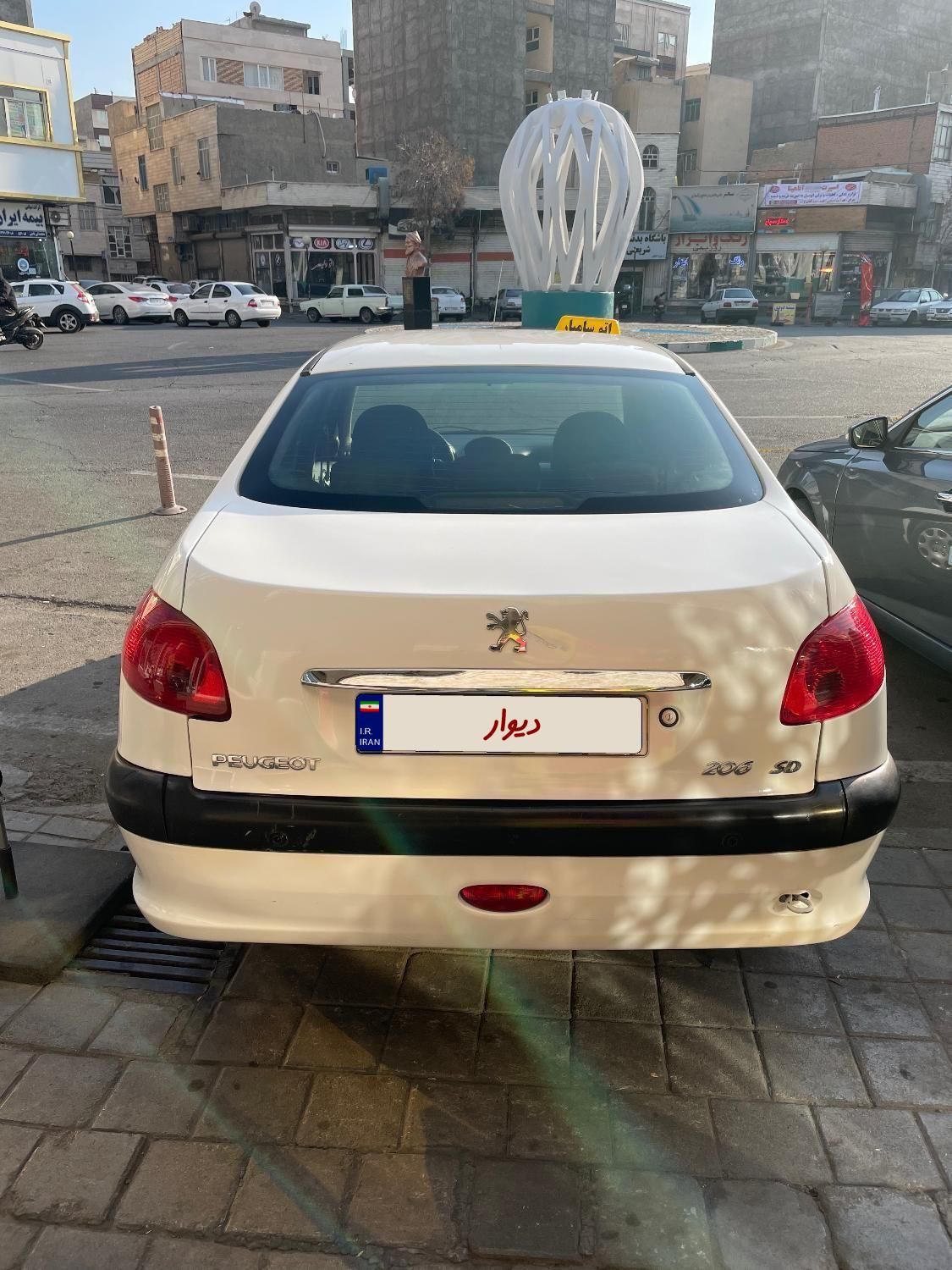 پژو 206 SD v8 - 1395