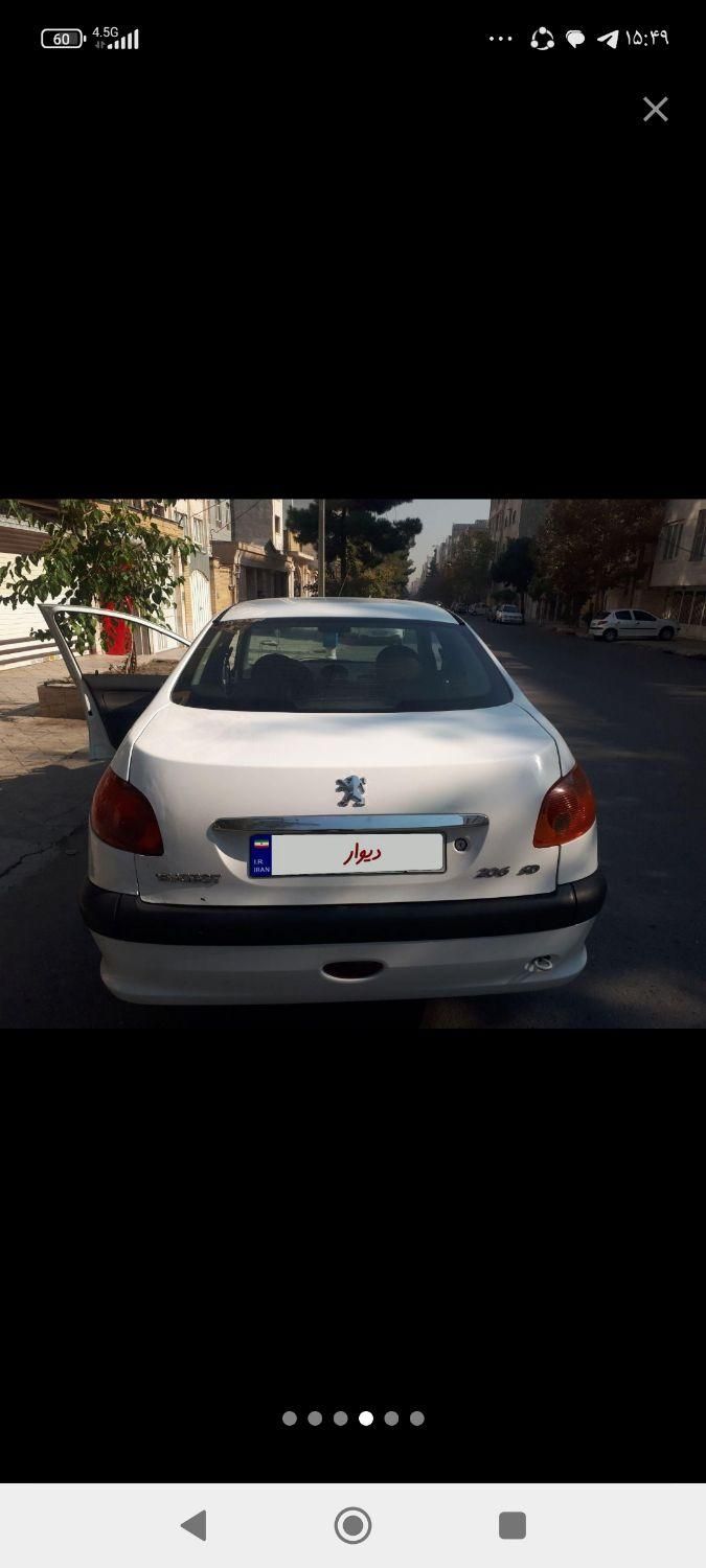 پژو 206 SD v8 - 1393