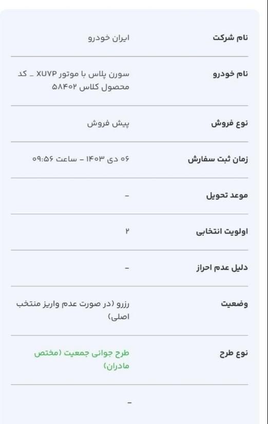 سمند سورن پلاس EF7 بنزینی - 1403