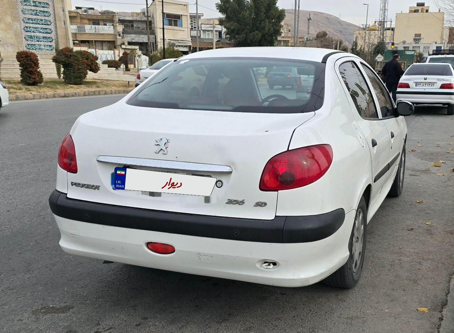 پژو 206 SD v8 - 1396