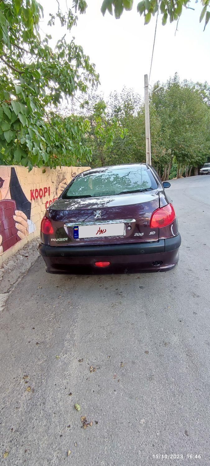 پژو 206 SD v8 - 1394