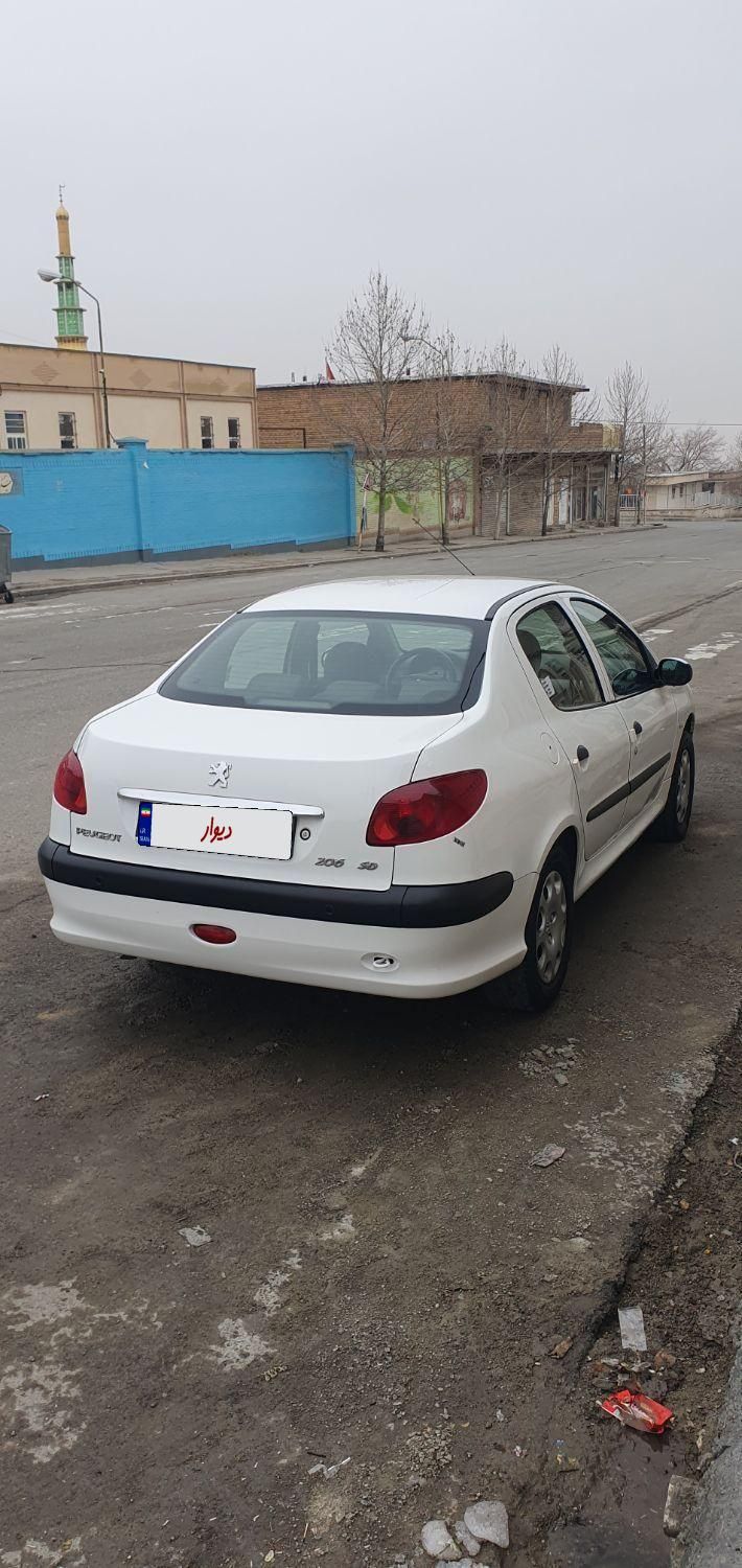 پژو 206 SD v8 - 1397