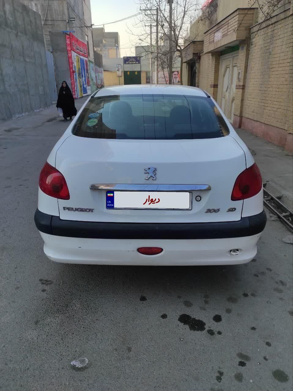 پژو 206 SD v8 - 1395