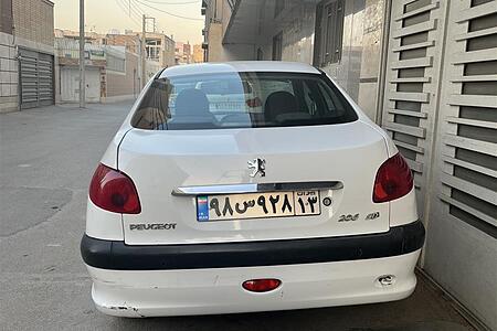 پژو 206 SD v8 - 1397