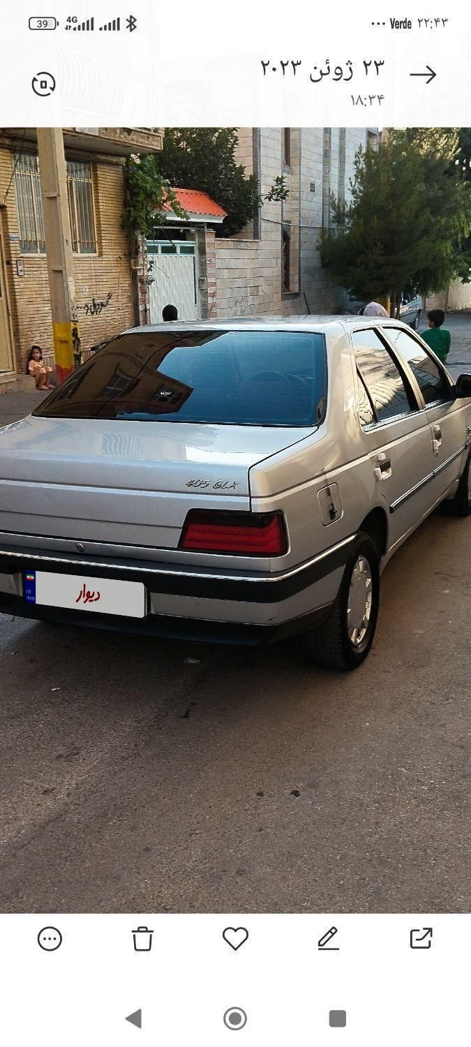 پژو 405 GL - دوگانه سوز CNG - 1371