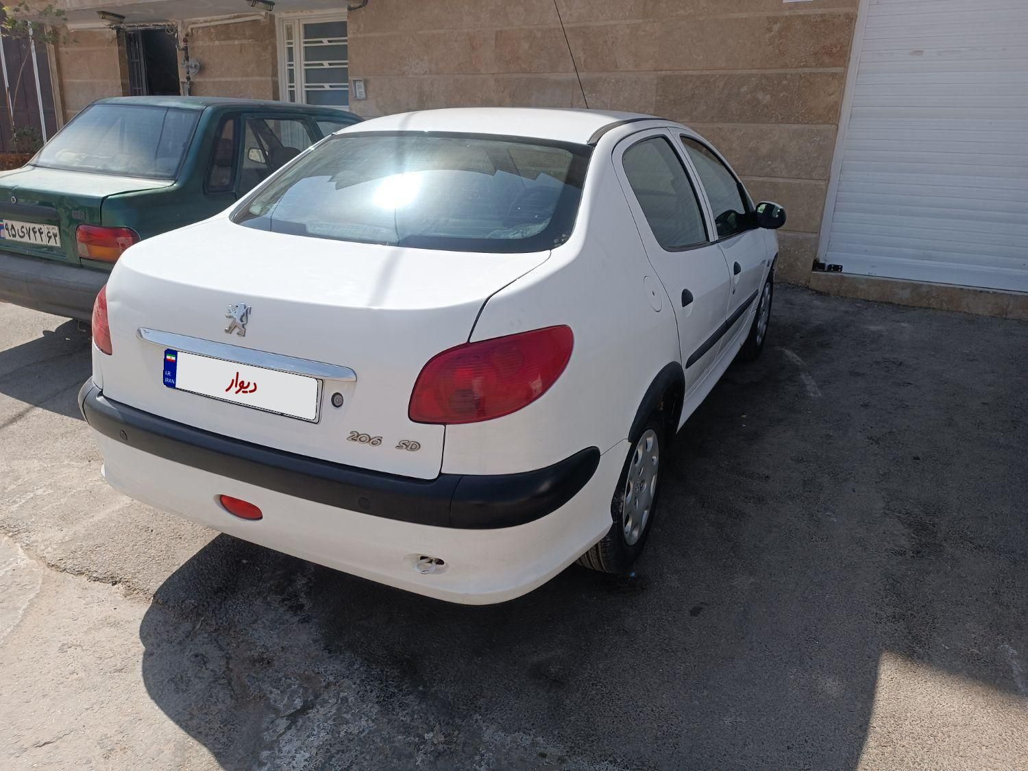 پژو 206 SD v8 - 1393