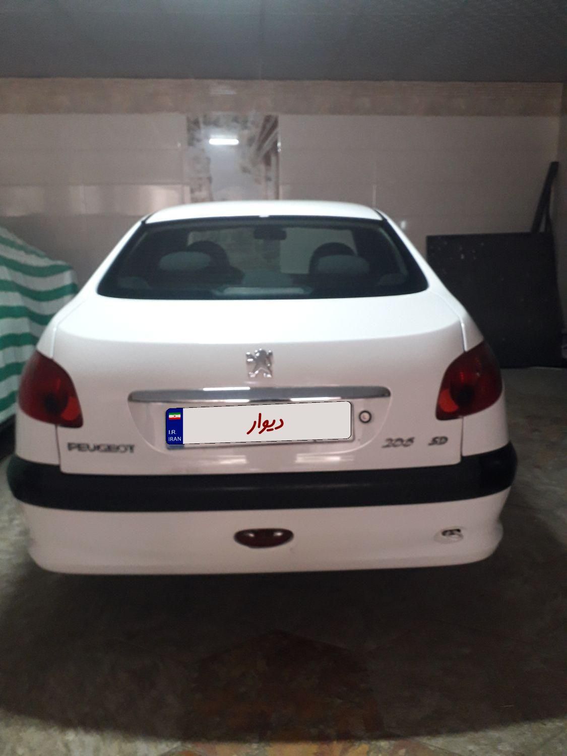 پژو 206 SD v8 - 1396