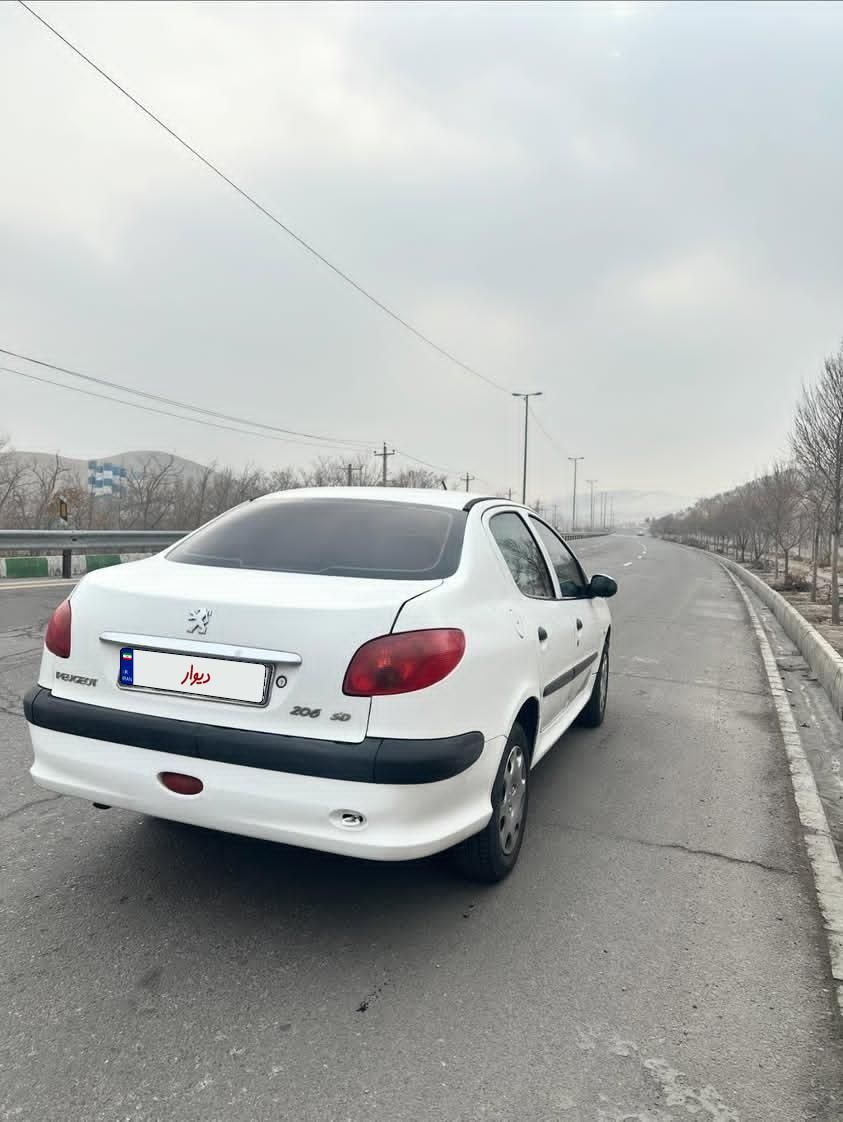 پژو 206 SD v8 - 1392