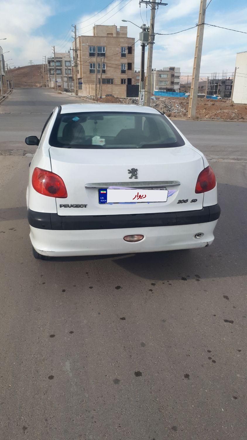 پژو 206 SD v8 - 1390