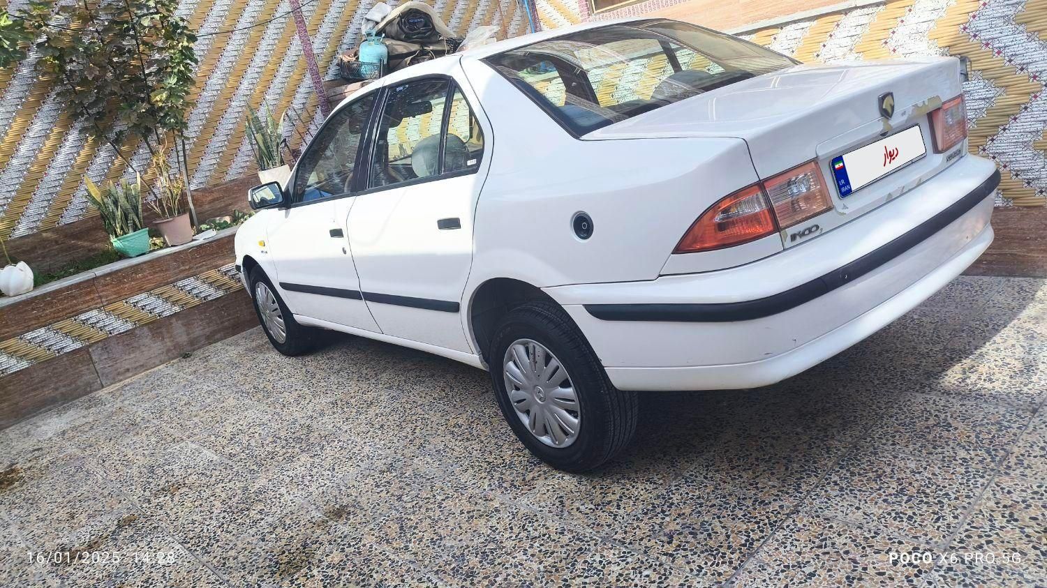 سمند LX EF7 دوگانه سوز - 1393