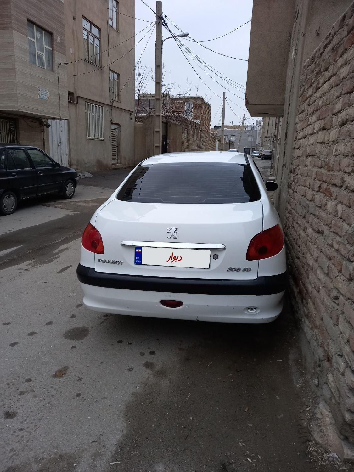 پژو 206 SD v8 - 1394