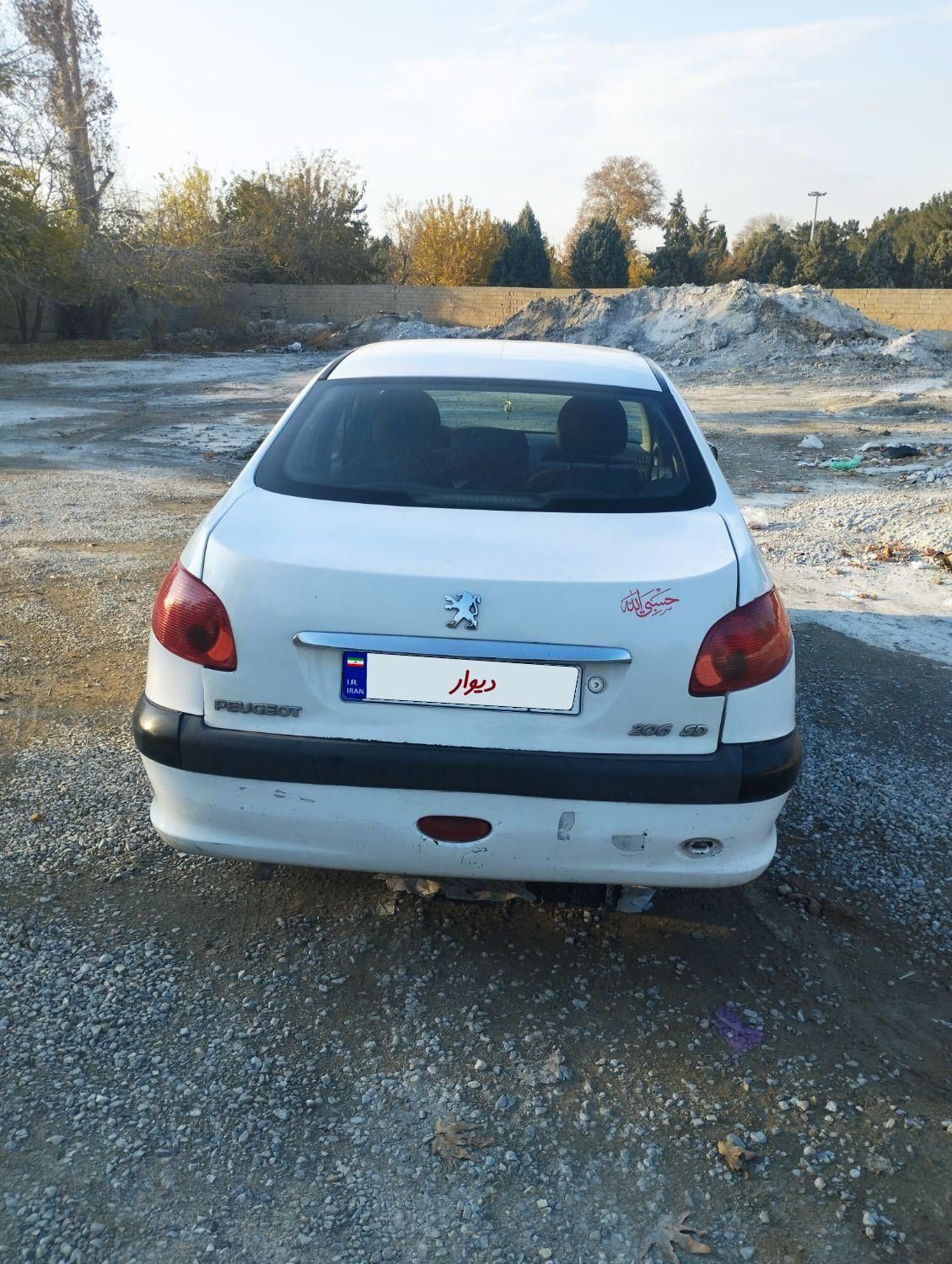 پژو 206 SD v8 - 1388