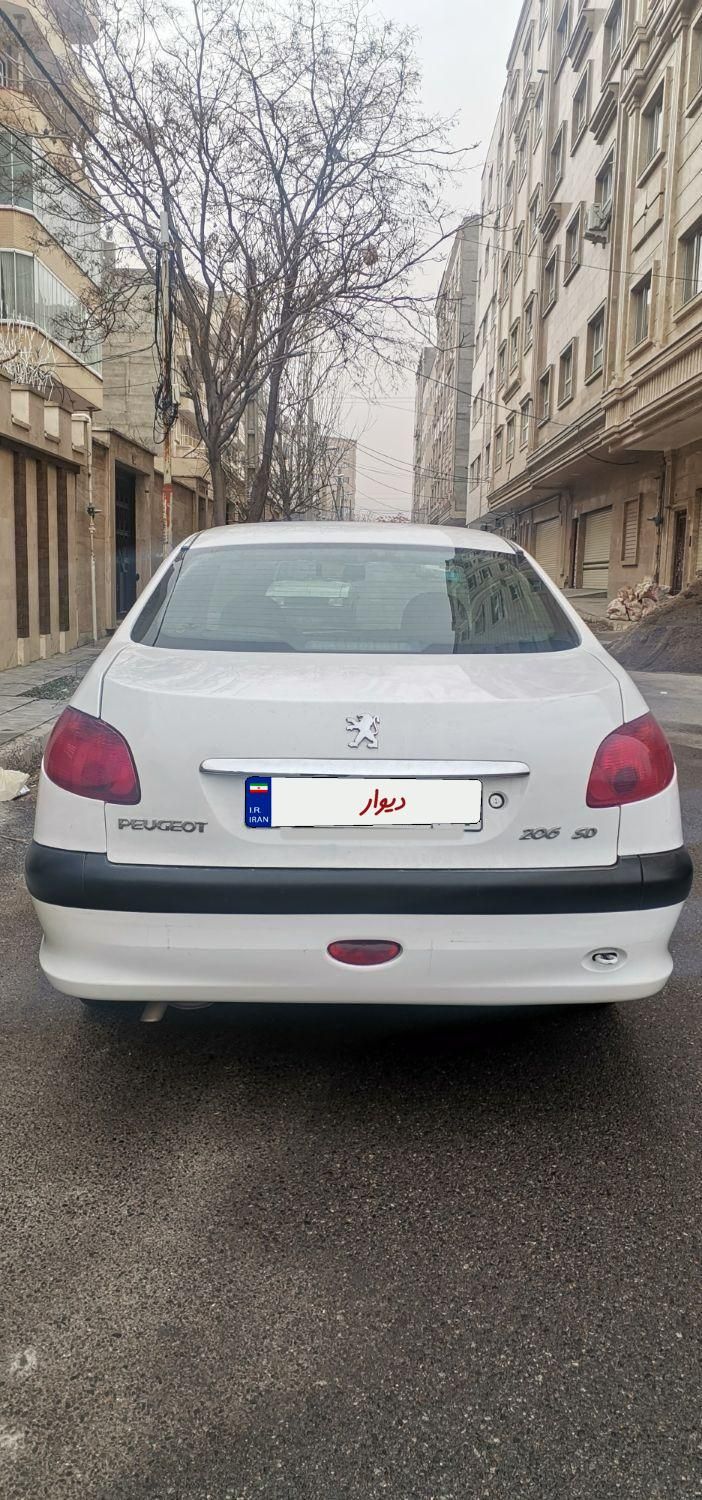 پژو 206 SD v8 - 1390