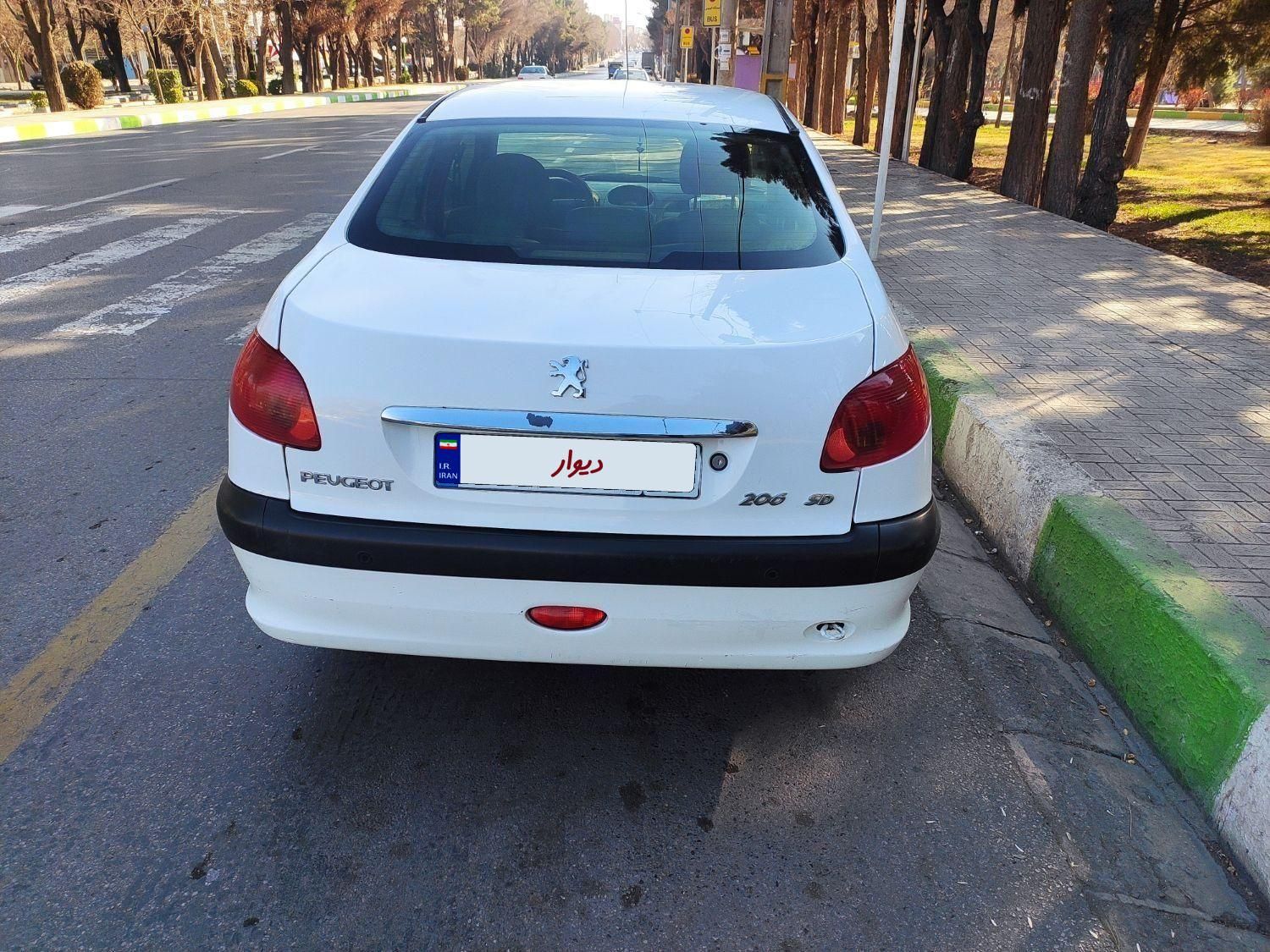 پژو 206 SD v8 - 1396