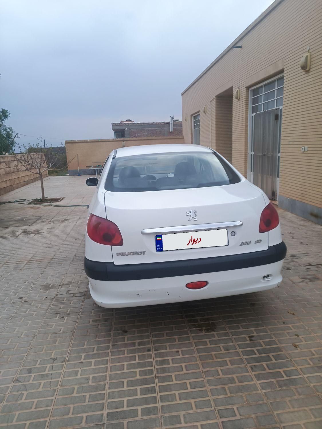 پژو 206 SD v8 - 1396