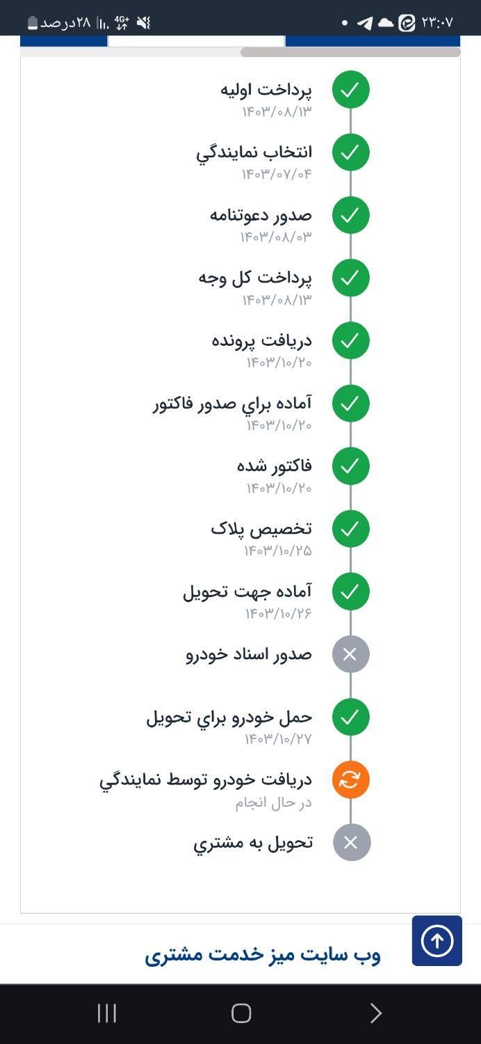 سمند سورن پلاس EF7 بنزینی - 1403