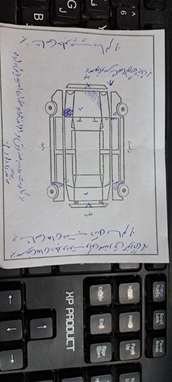 پژو 405 SLX بنزینی TU5 - 1391