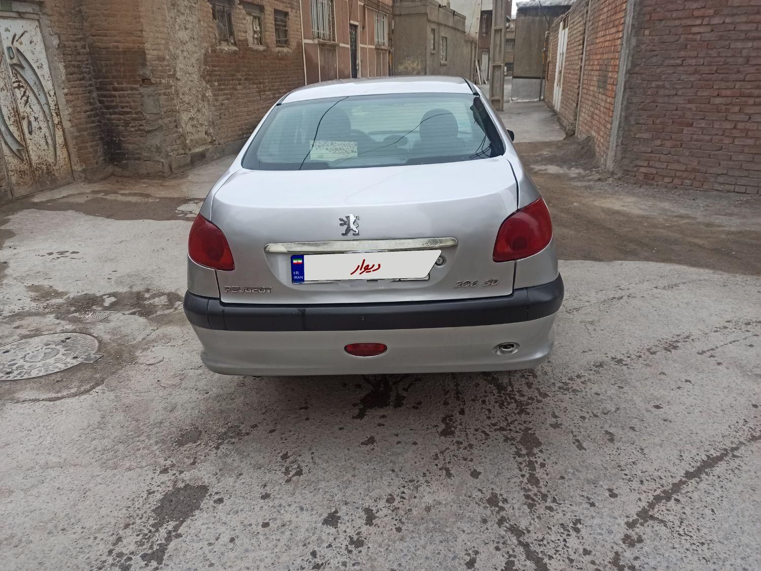 پژو 206 SD v8 - 1386