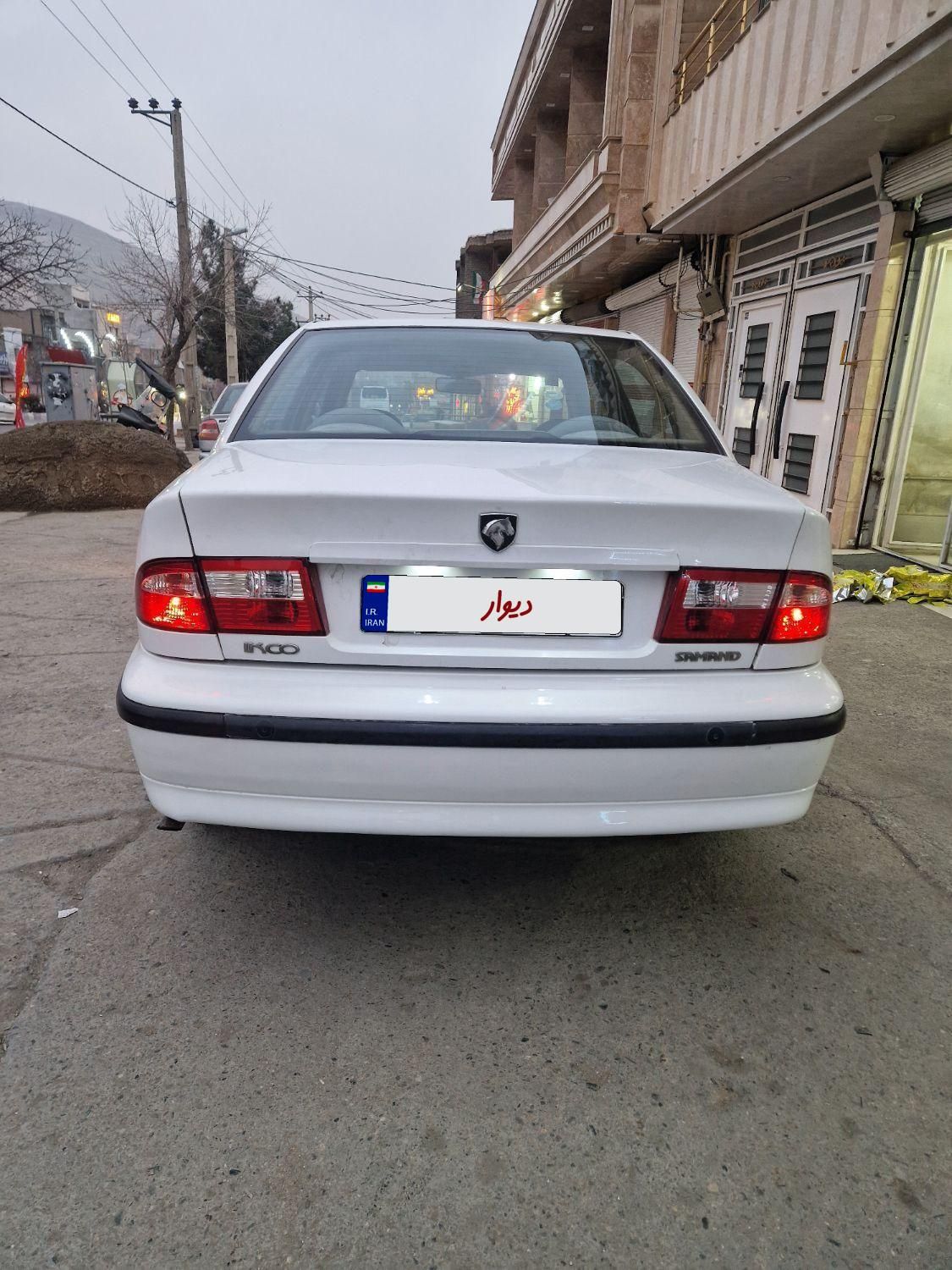 سمند LX EF7 دوگانه سوز - 1389