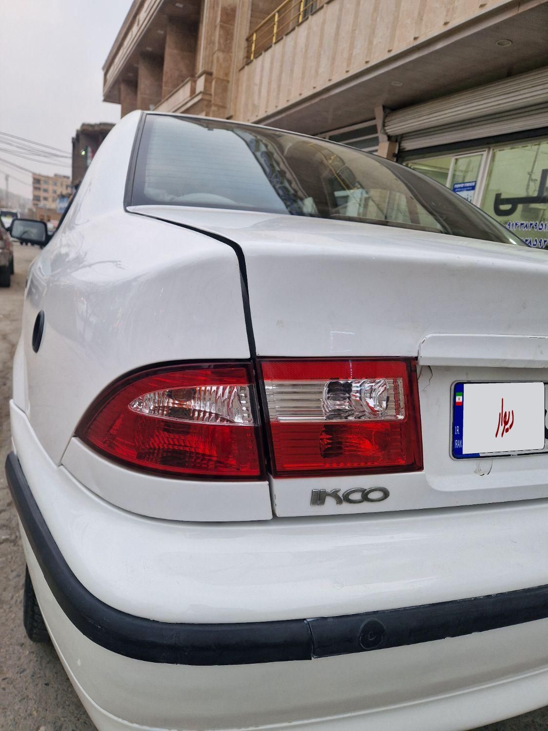 سمند LX EF7 دوگانه سوز - 1389