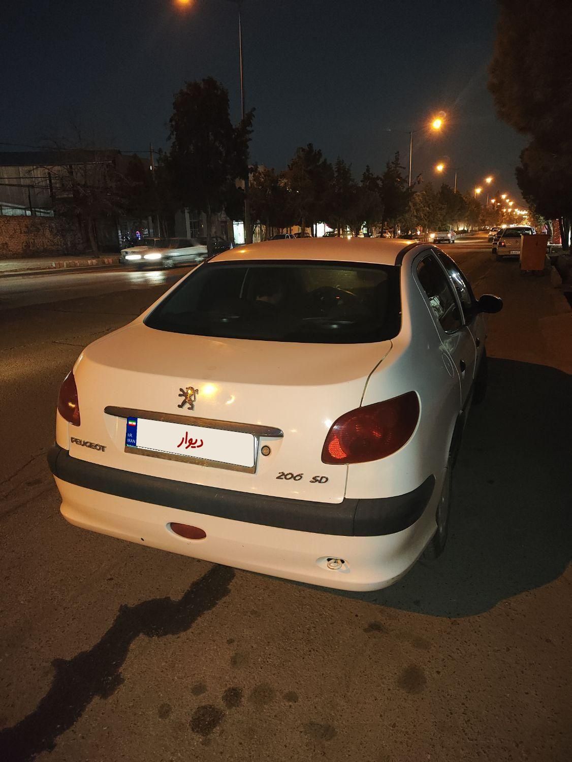 پژو 206 SD v8 - 1392