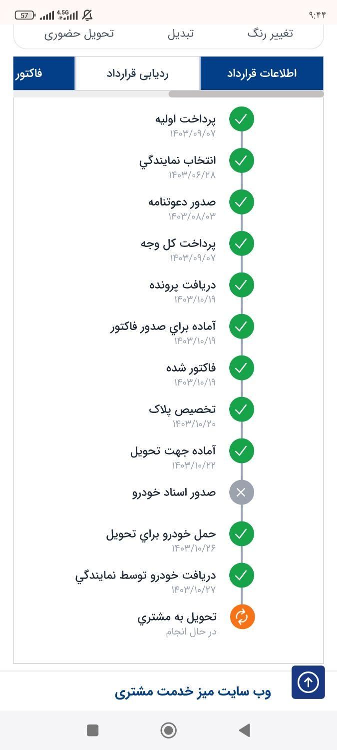 سمند سورن پلاس EF7 بنزینی - 1403