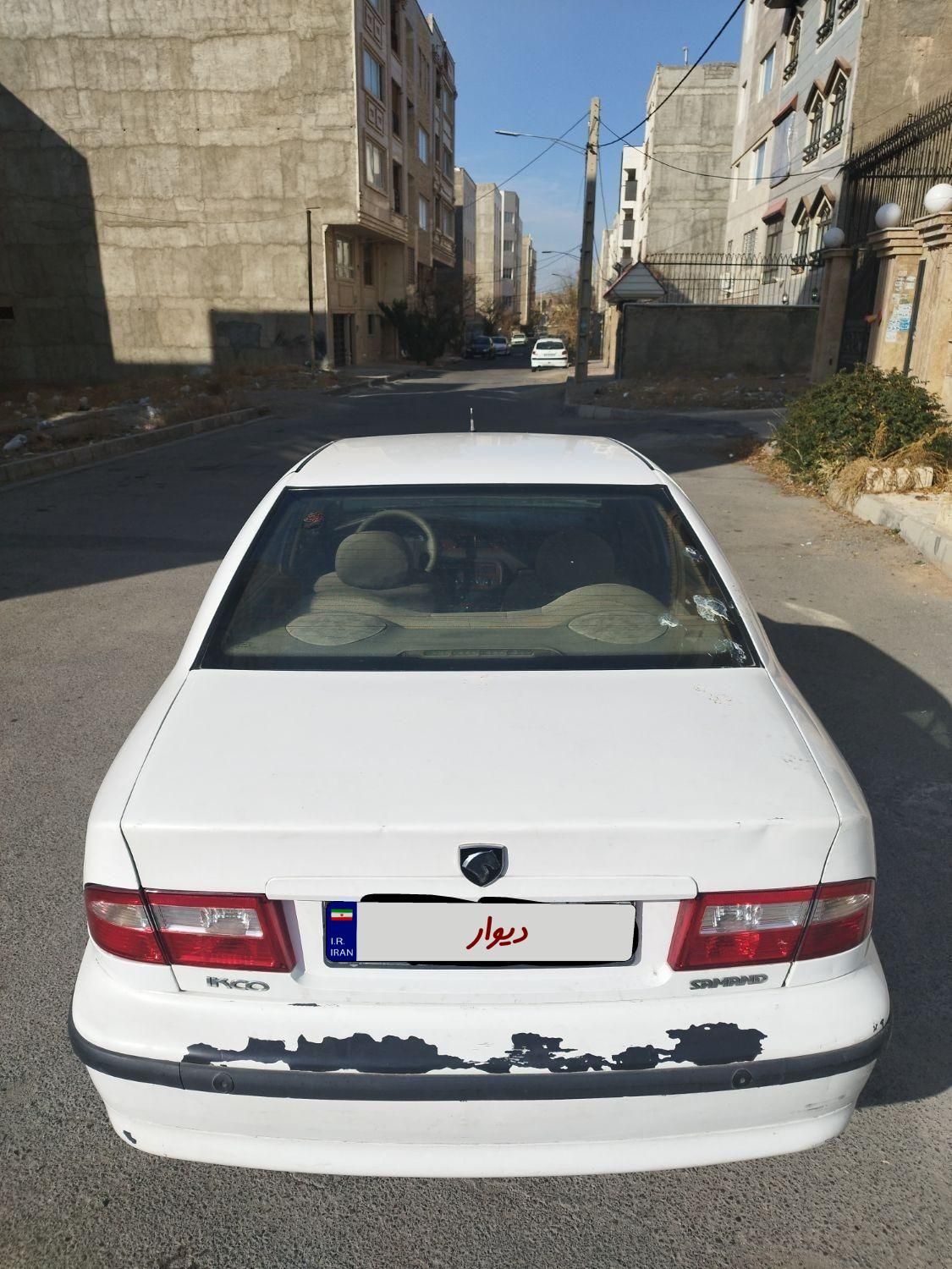 سمند LX EF7 دوگانه سوز - 1390