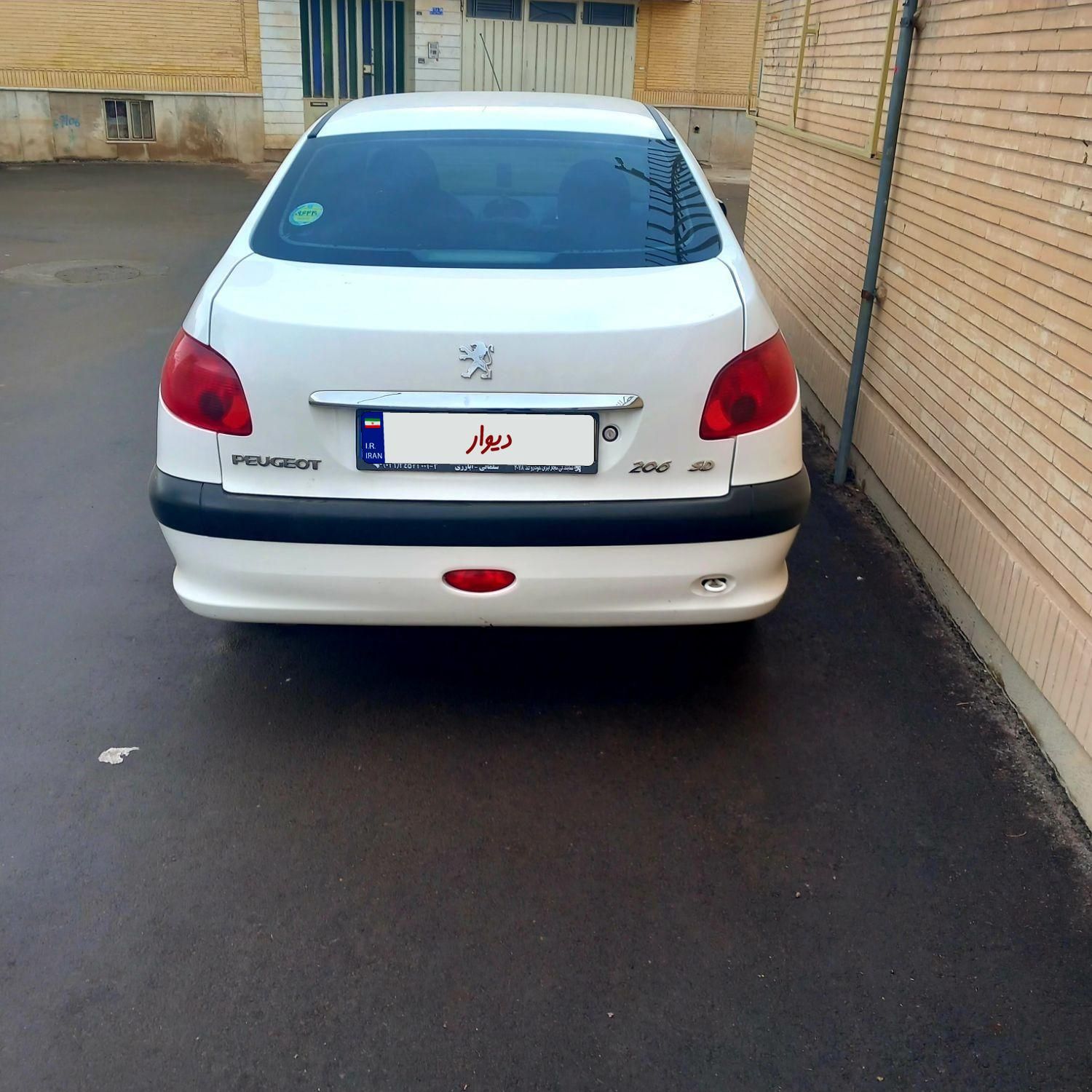 پژو 206 SD v8 - 1398