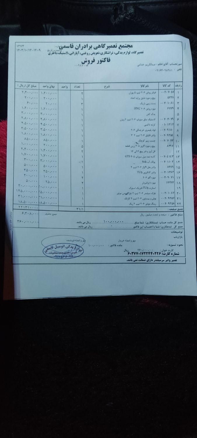 پژو 206 تیپ 2 - 1387