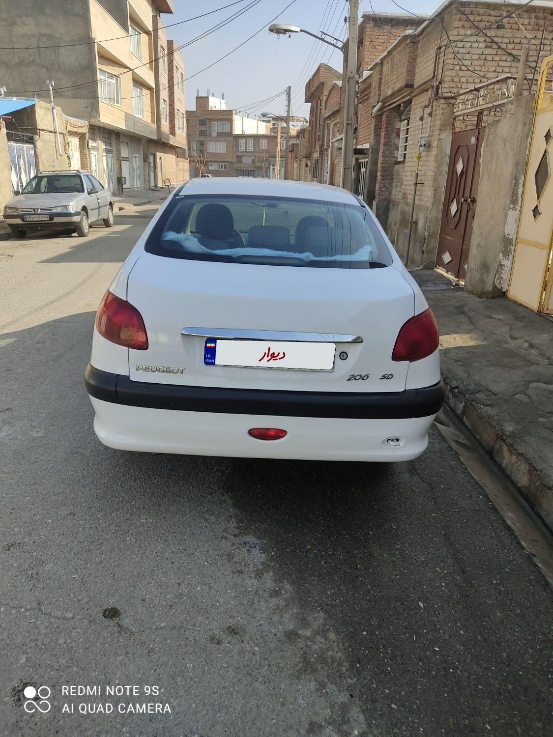 پژو 206 SD v8 - 1396