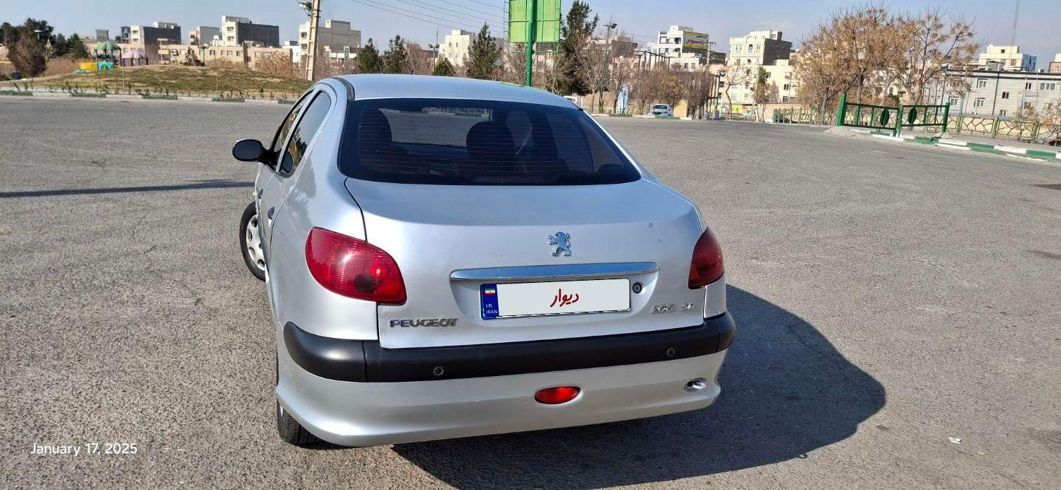 پژو 206 SD v8 - 1396