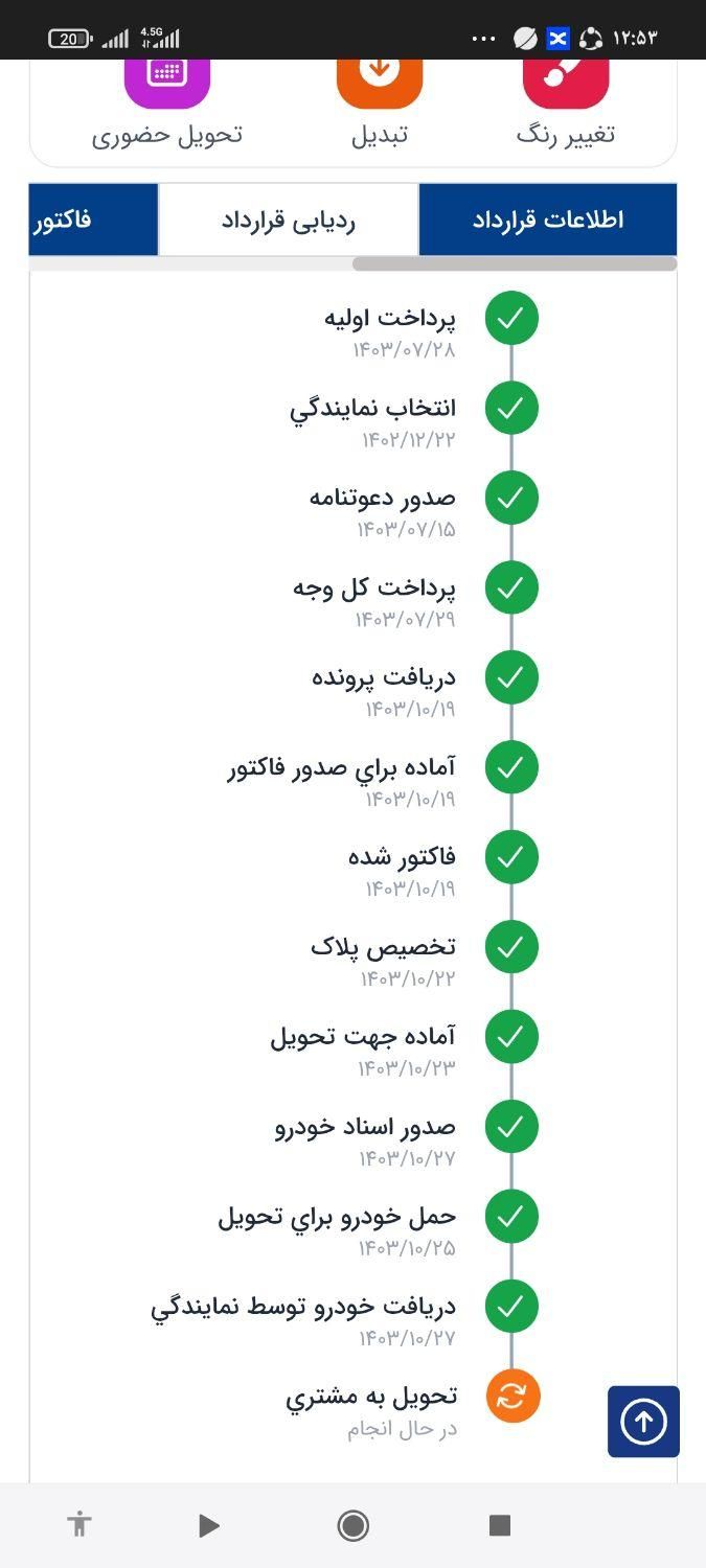 پژو 207 دنده ای پانوراما - 1403