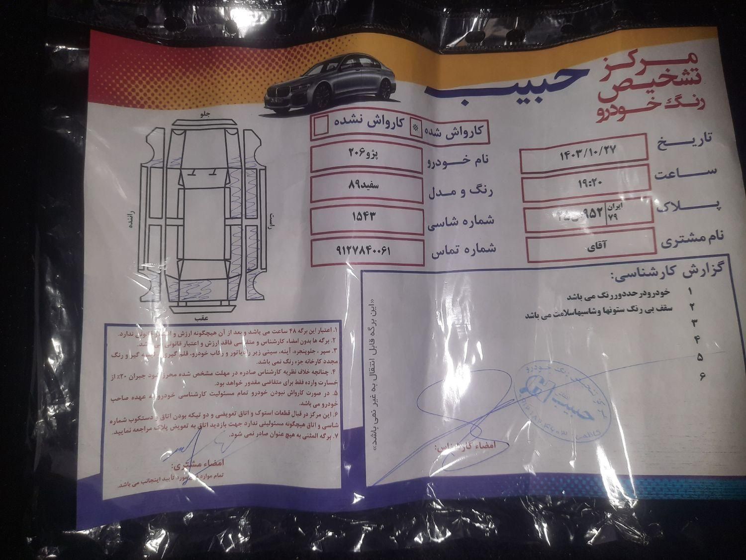 پژو 206 تیپ 2 - 1389