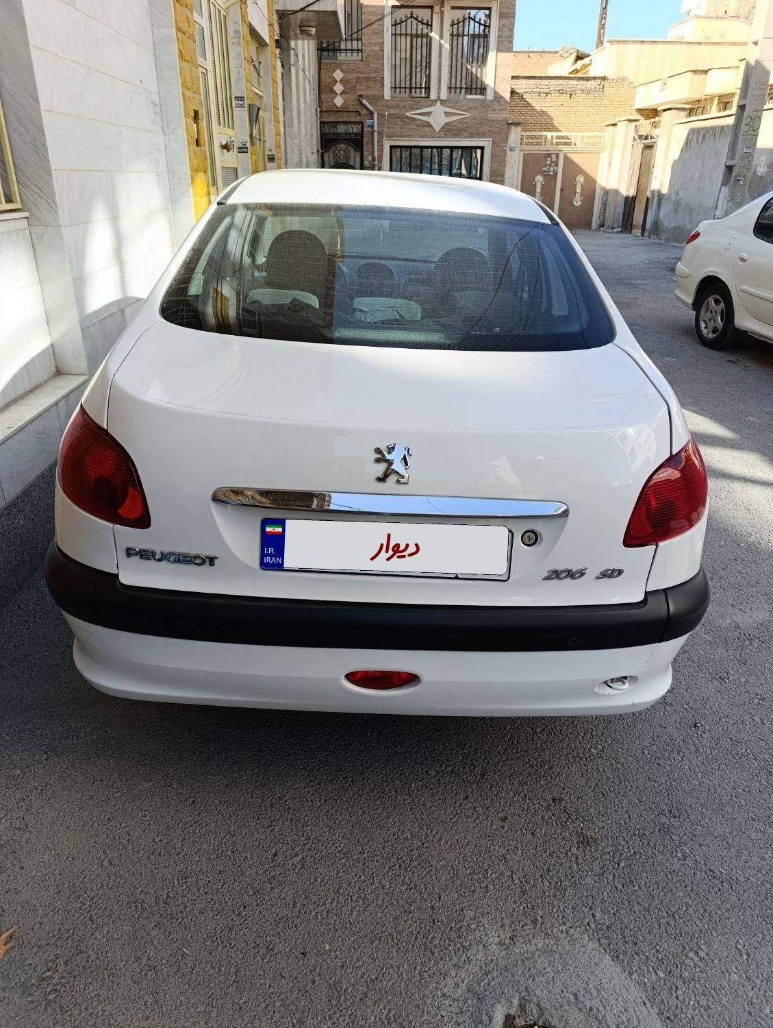 پژو 206 SD v8 - 1393