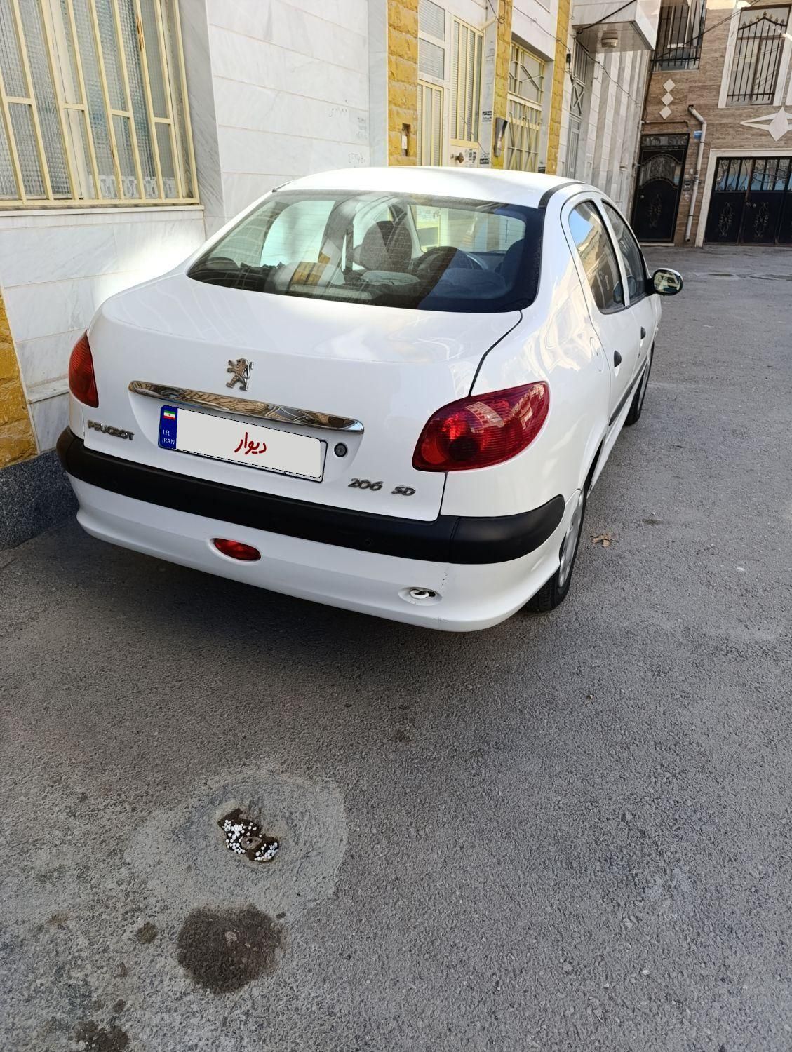 پژو 206 SD v8 - 1393