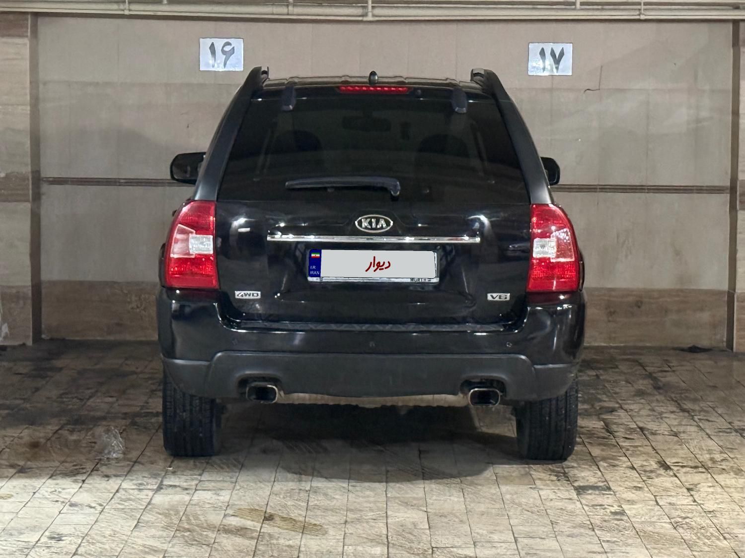 کیا اسپورتیج 6 سیلندر 2700cc - 2010