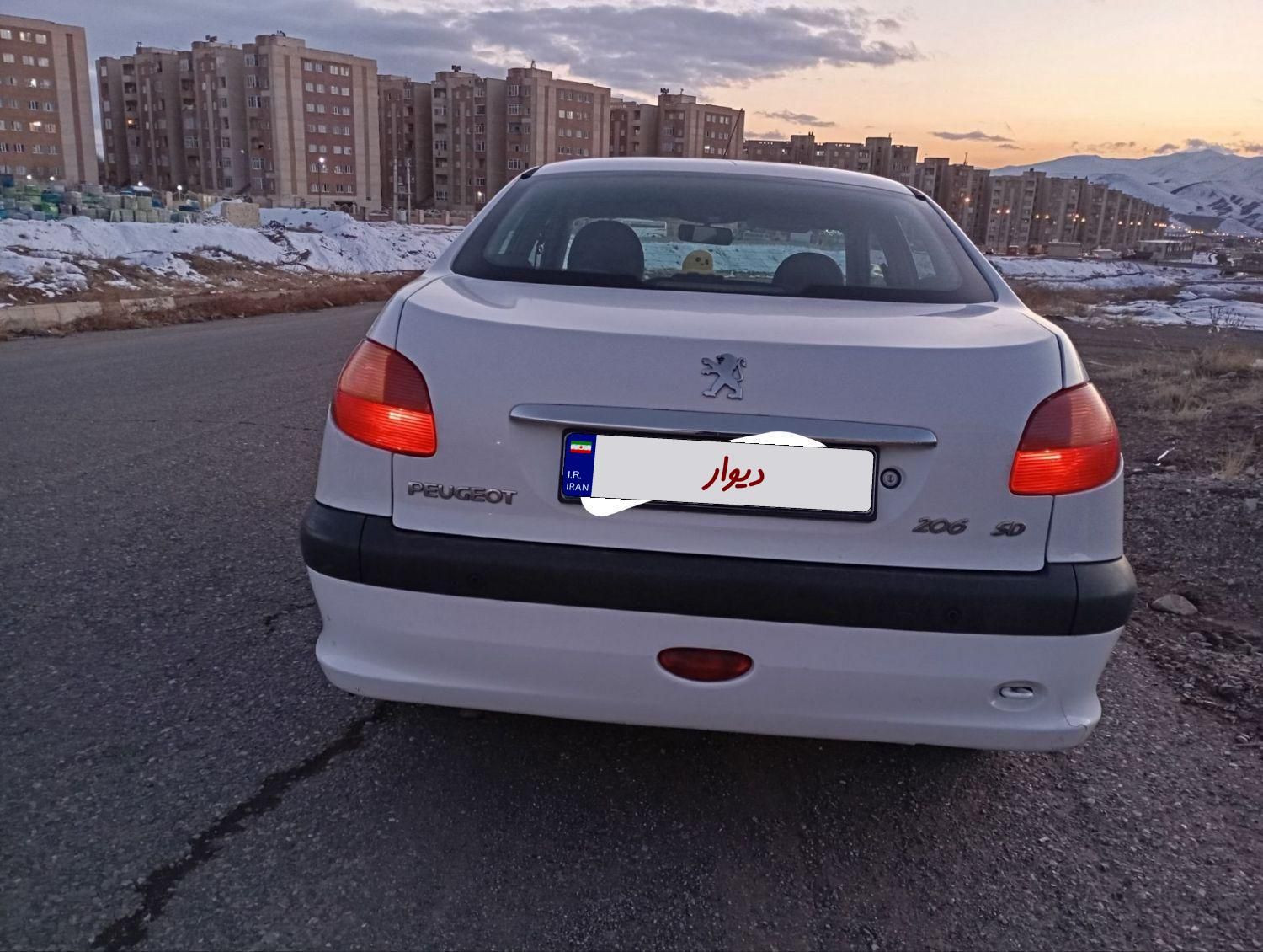 پژو 206 SD v8 - 1393