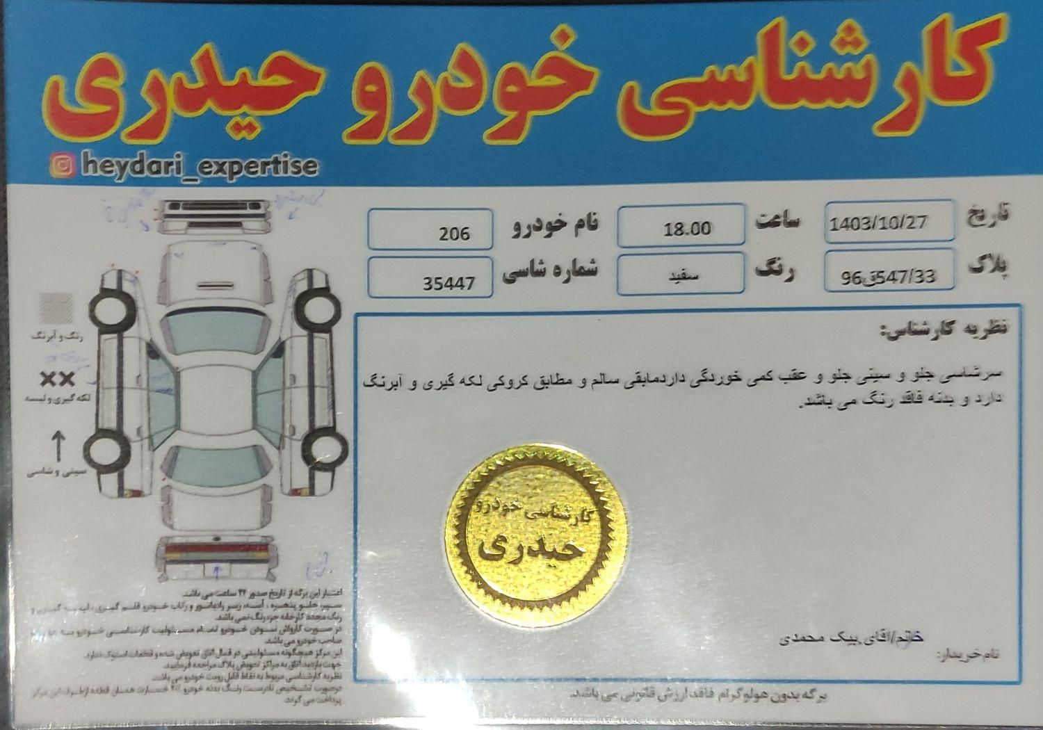 پژو 206 تیپ 2 - 1389