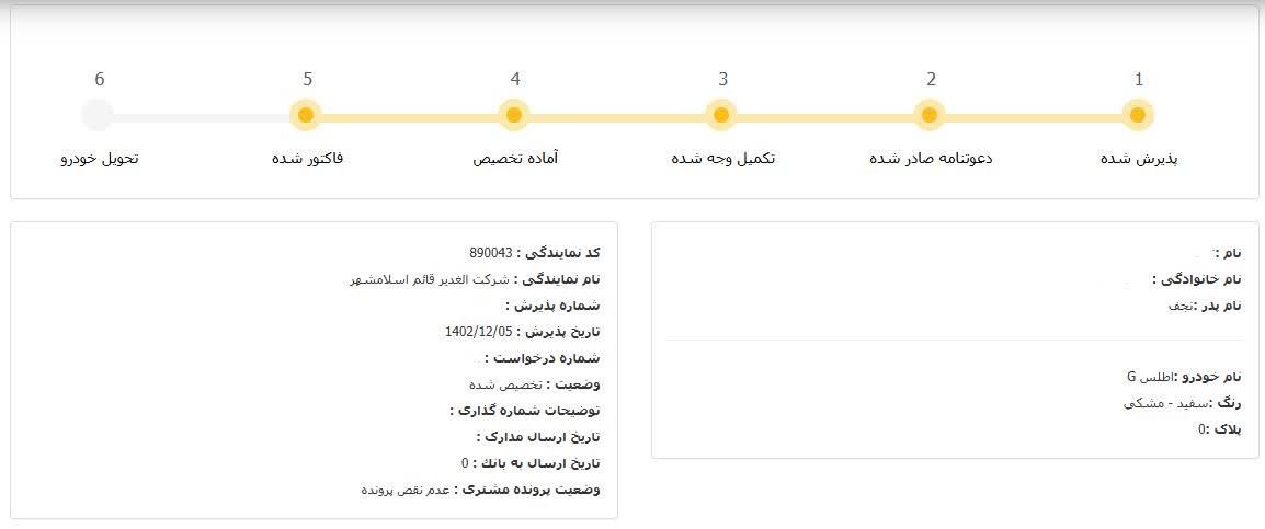 اطلس G دنده ای - 1403