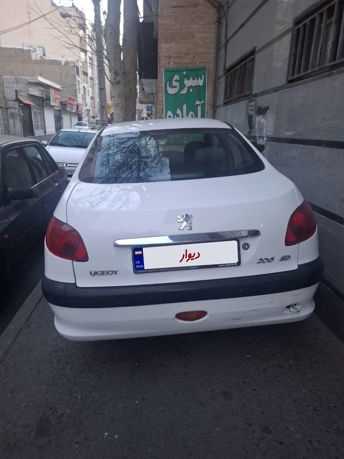 پژو 206 SD v9 - 1391