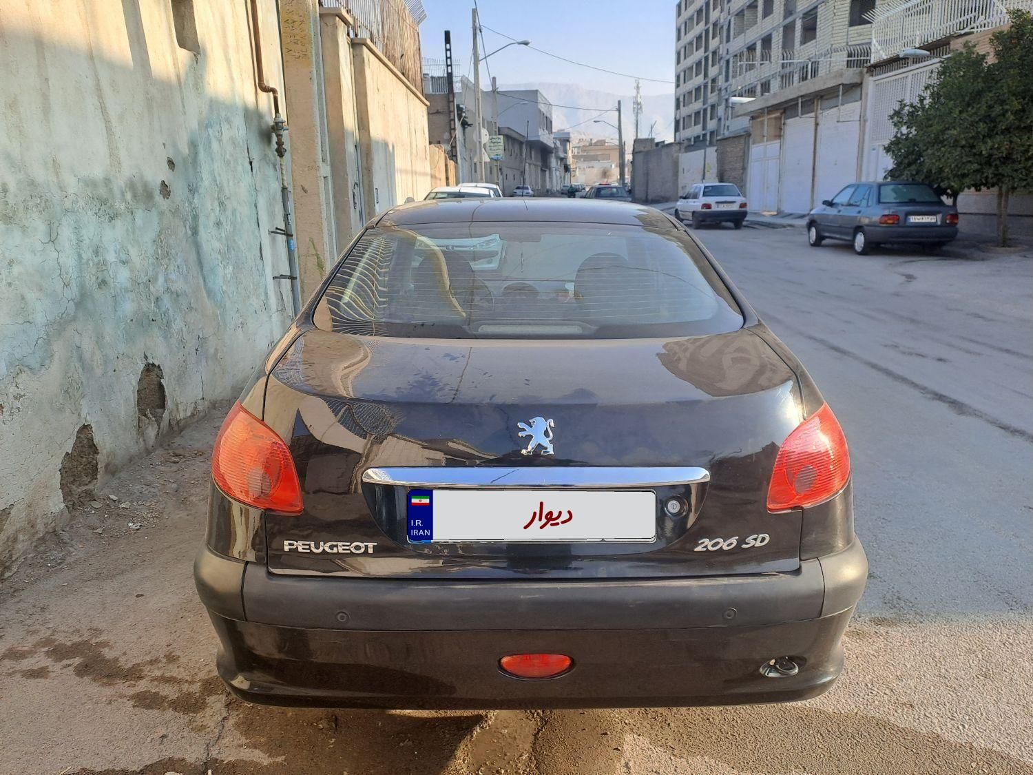 پژو 206 SD v8 - 1396