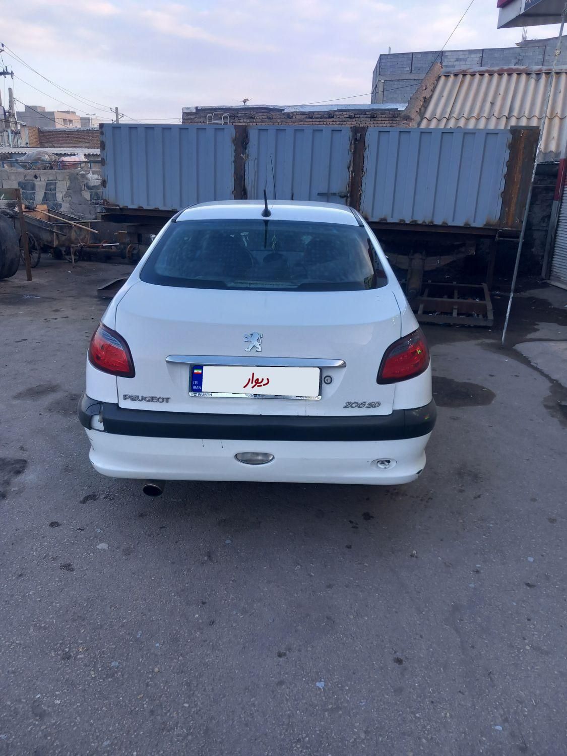 پژو 206 SD v8 - 1389