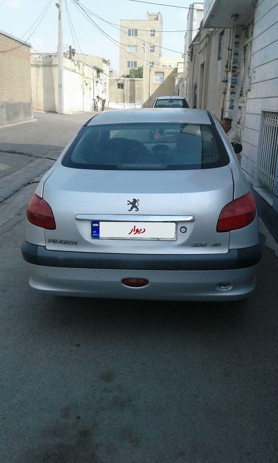 پژو 206 SD v8 - 1386