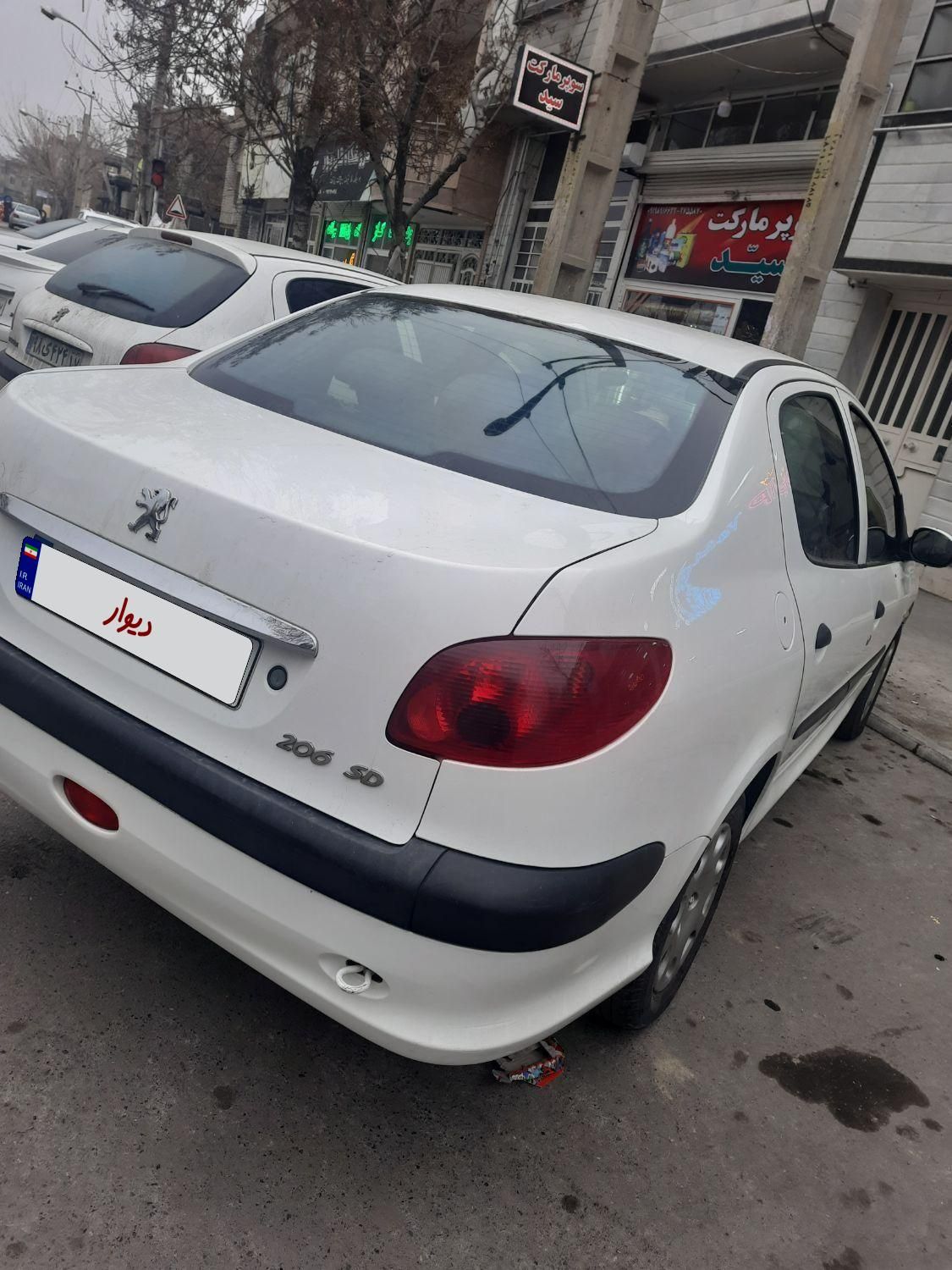 پژو 206 SD v8 - 1393