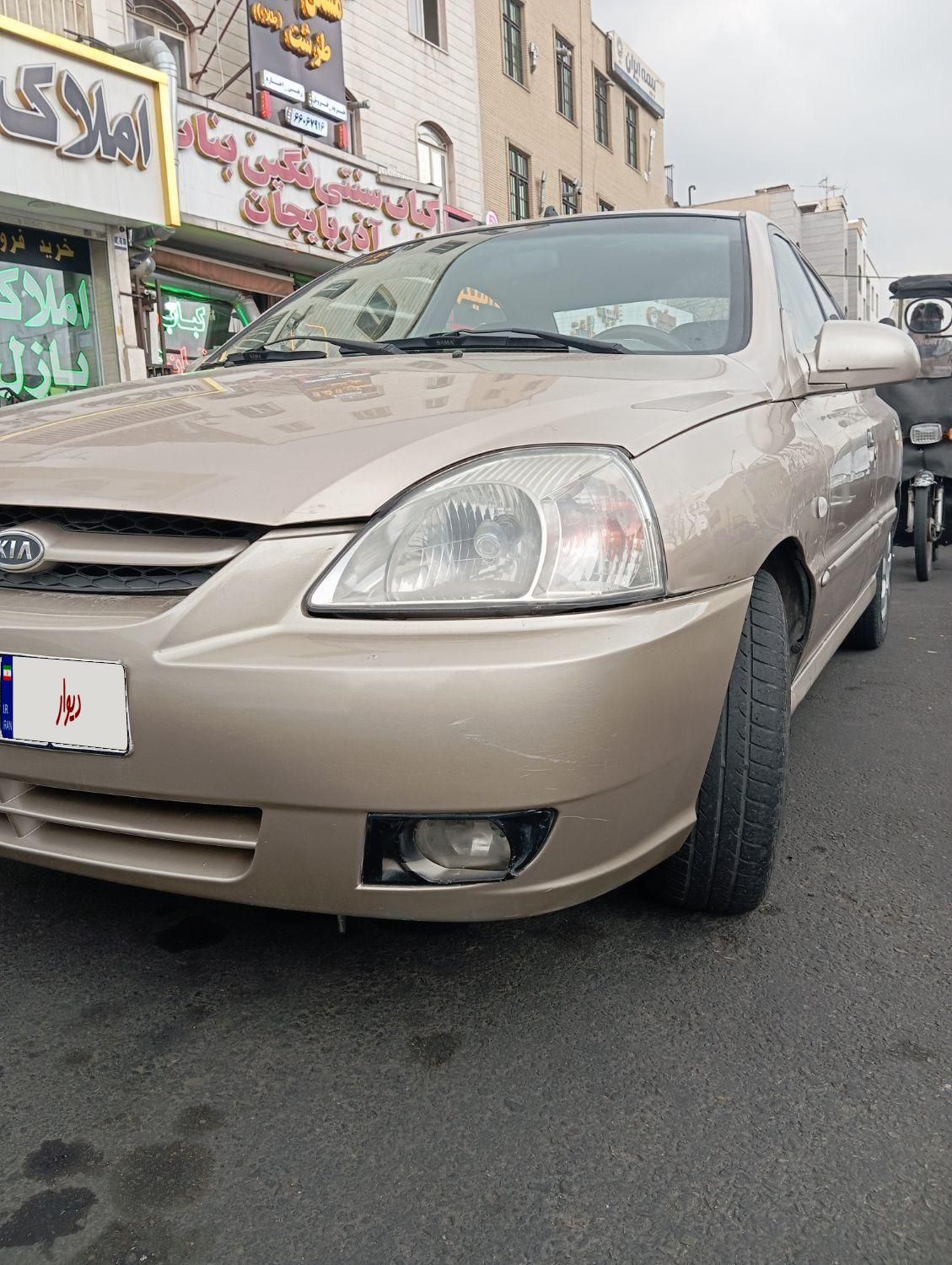 کیا ریو مونتاژ دنده ای LS - 2007