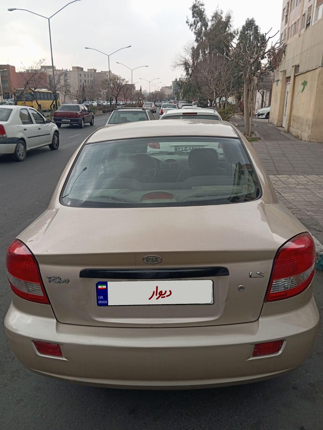 کیا ریو مونتاژ دنده ای LS - 2007