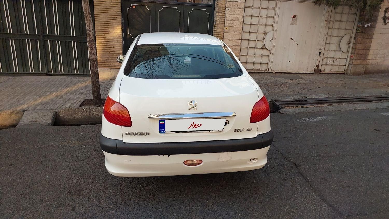 پژو 206 SD v8 - 1389